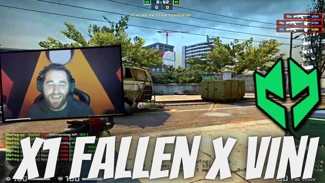 FALLEN vs VINI X1, CSGO | OVERPASS