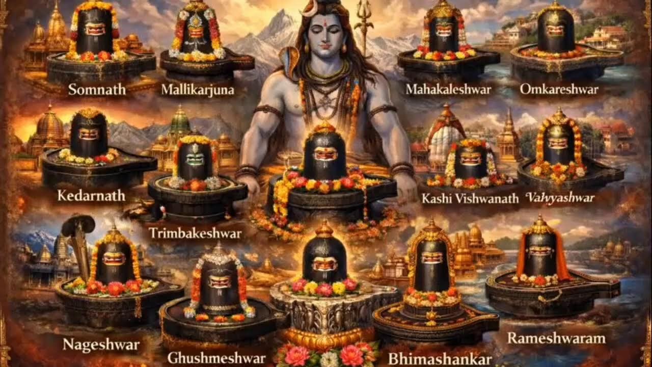 सोमवार विशेष | 12 ज्योतिर्लिंग महाधुन – लाइव शिव आराधना