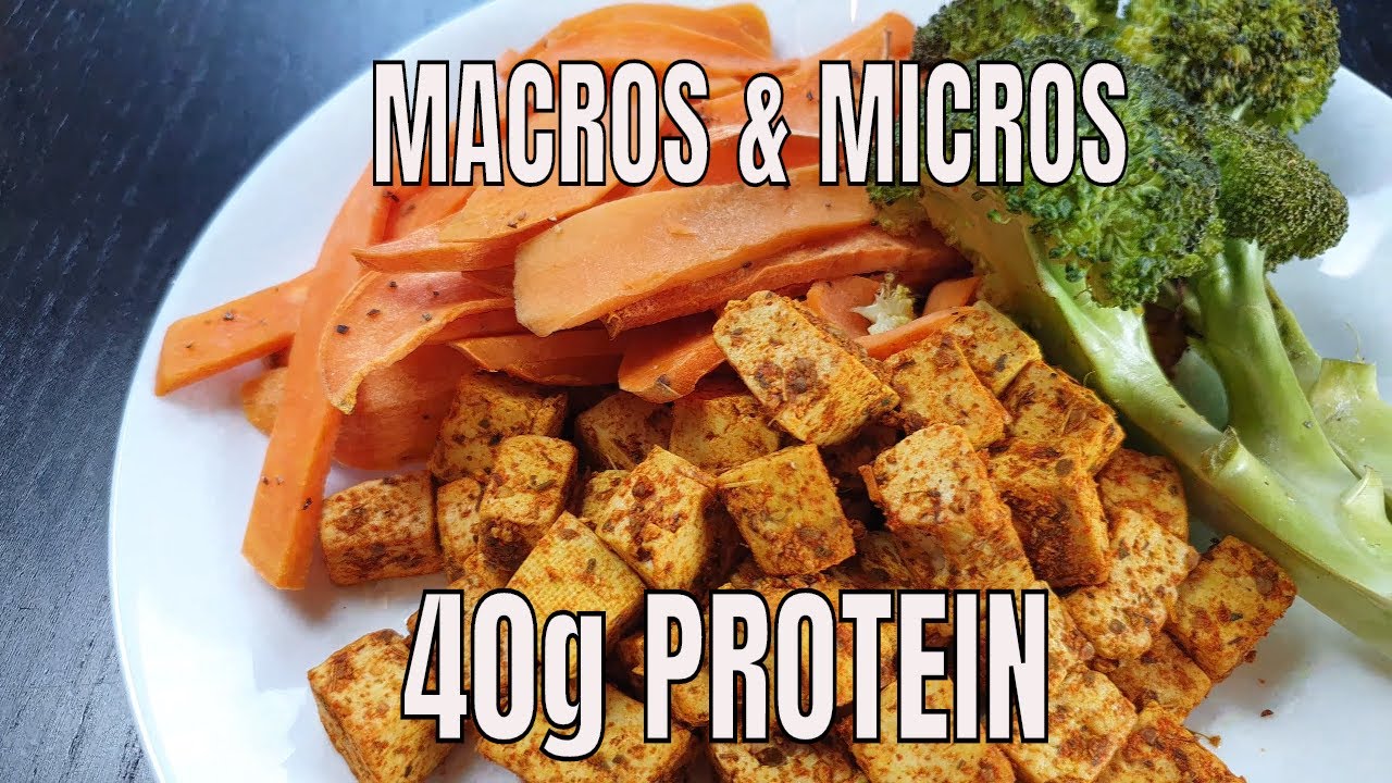 Tofu and Sweet Potato | EASY HIGH PROTEIN AND NUTRIENT RICH VEGAN MEAL PREP