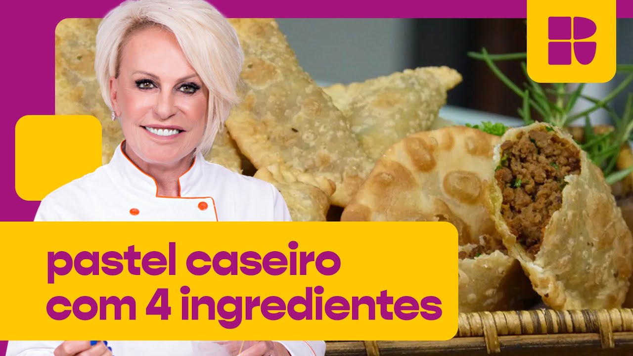 Pastel CASEIRO com 4 ingredientes! | Ana Maria Braga | Mais Você