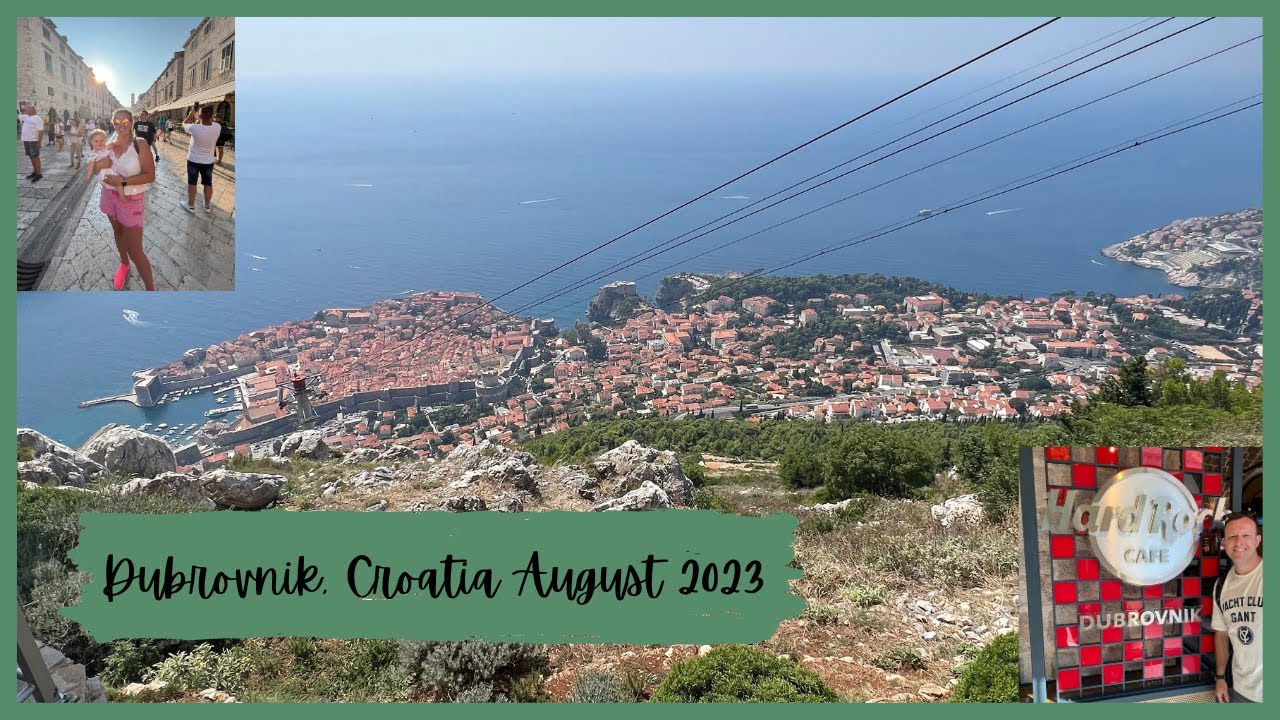 A day to trip to Dubrovnik | August 2023 | Cable Car | Hard Rock Cafe | Dinner at the harbour
