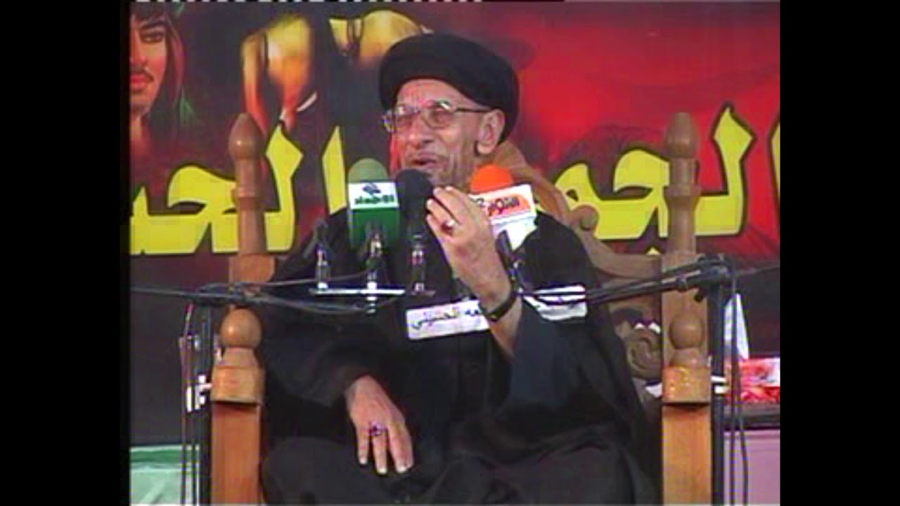 نعي سيد جاسم الطويرجاوي في موكب شهيد الجمعة الحسيني/