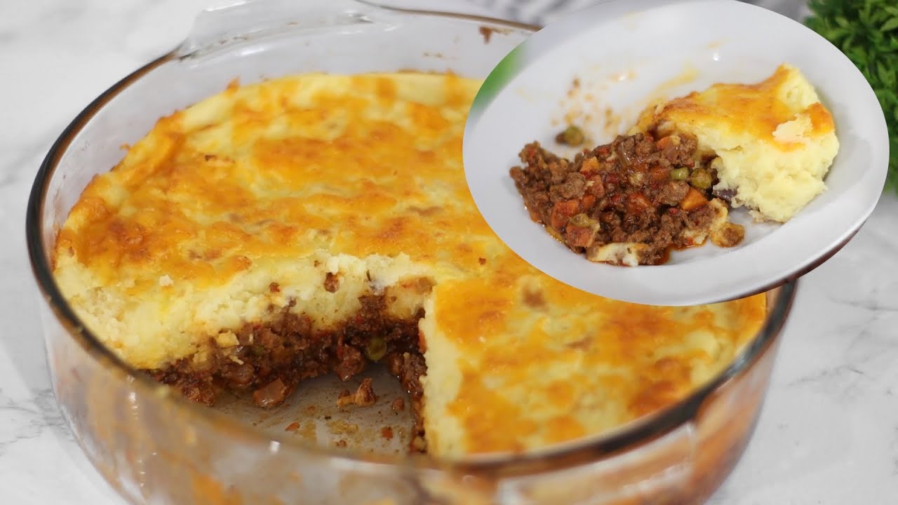 How to make a Perfectly juicy SHEPHERD’S PIE | Cottage Pie Recipe | Mansa Queen