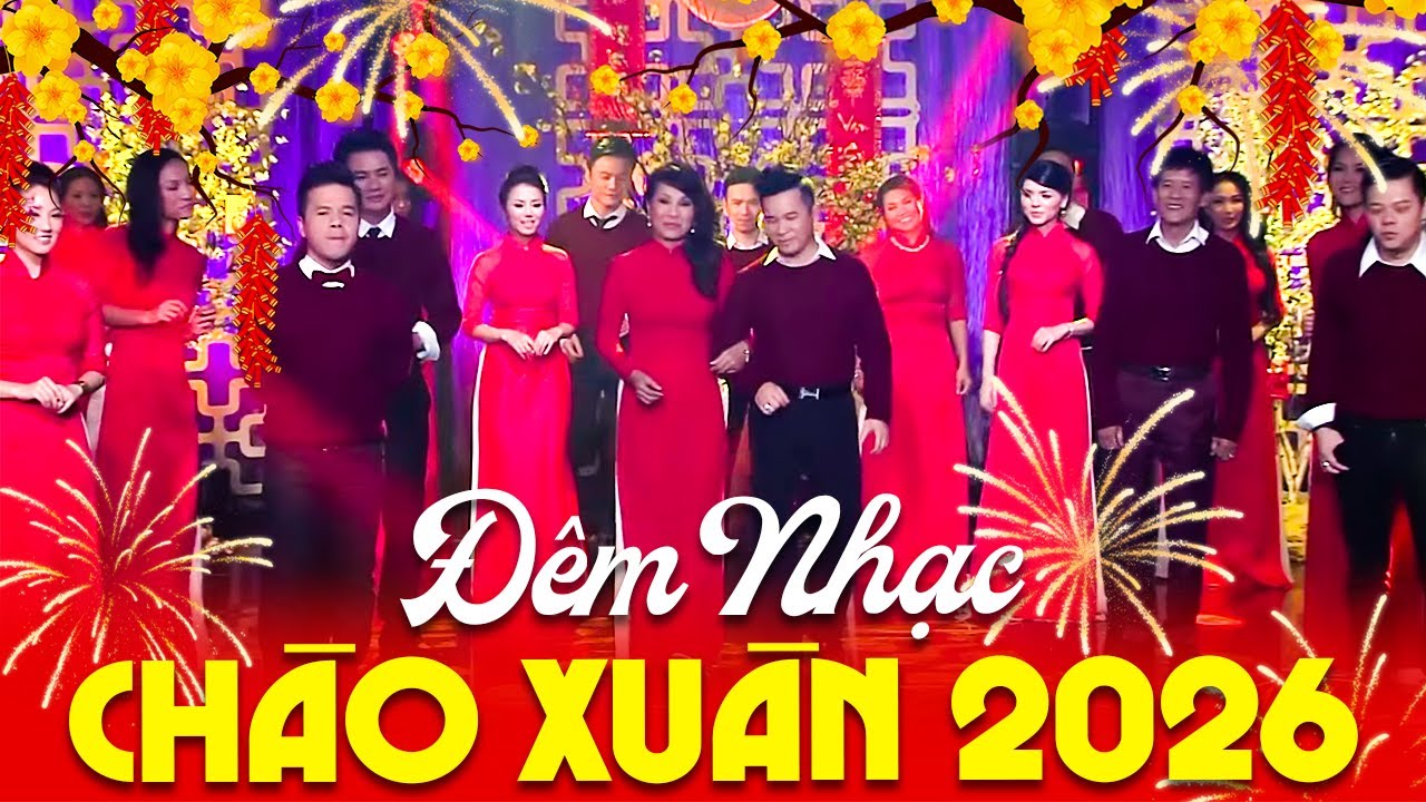 Đêm Nhạc Chào Xuân 2026 - 30 Ca sĩ Hải Ngoại hợp ca trong Liên Khúc Nhạc Tết 2026 Mới Nhất