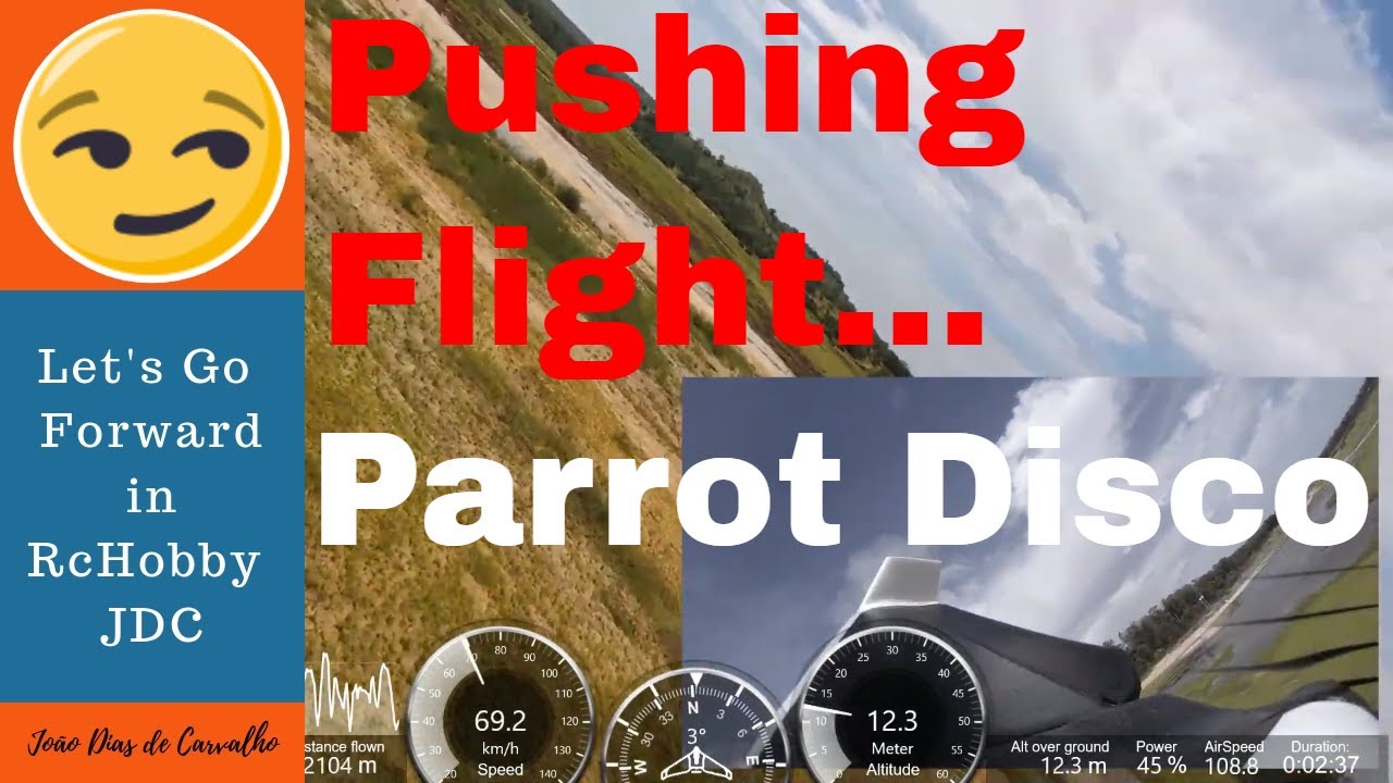 Parrot Disco Speed Test (Pushing to the limit your Flight Qualities), Angola
