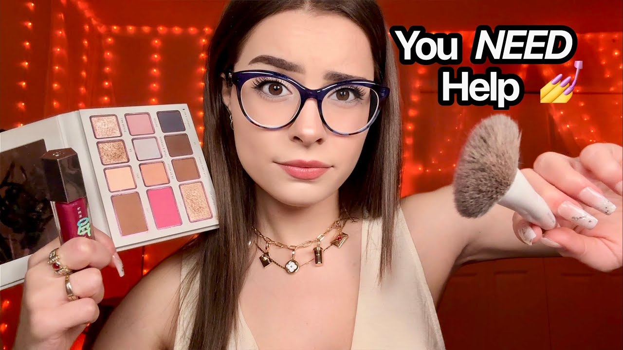 ASMR Mean Girl Does Your Makeup in Class 💄 School Roleplay for Sleep & Relaxation