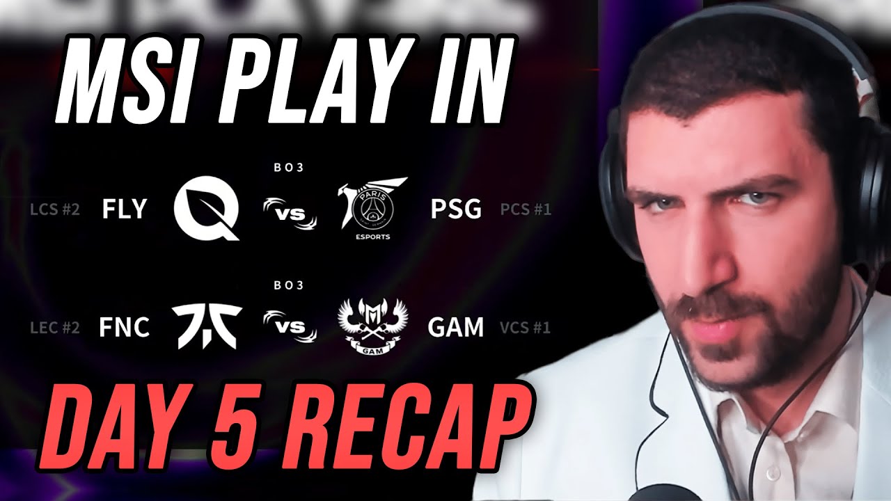 THE PLAY IN STAGE IS OVER - MSI 2024 Play-In Stage Day 5 Recap | YamatoCannon