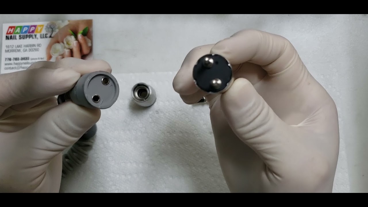How to open and put back Kupa KP60 Newer Model handpiece nail drill