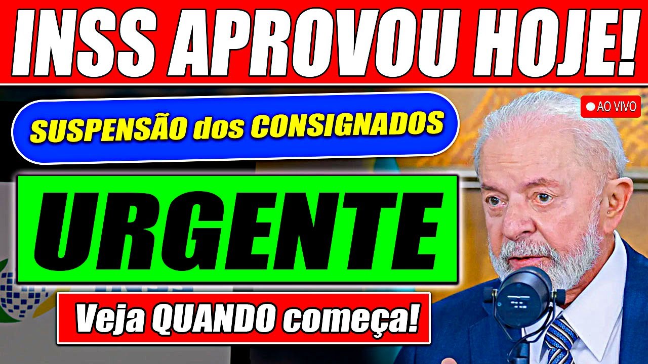 SAIU AGORA: 180 dias SEM consignado? Veja o que aconteceu agora!!