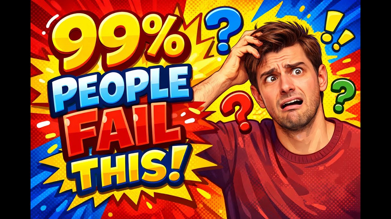 99% People Fail This | Funny & Tricky Quizzes