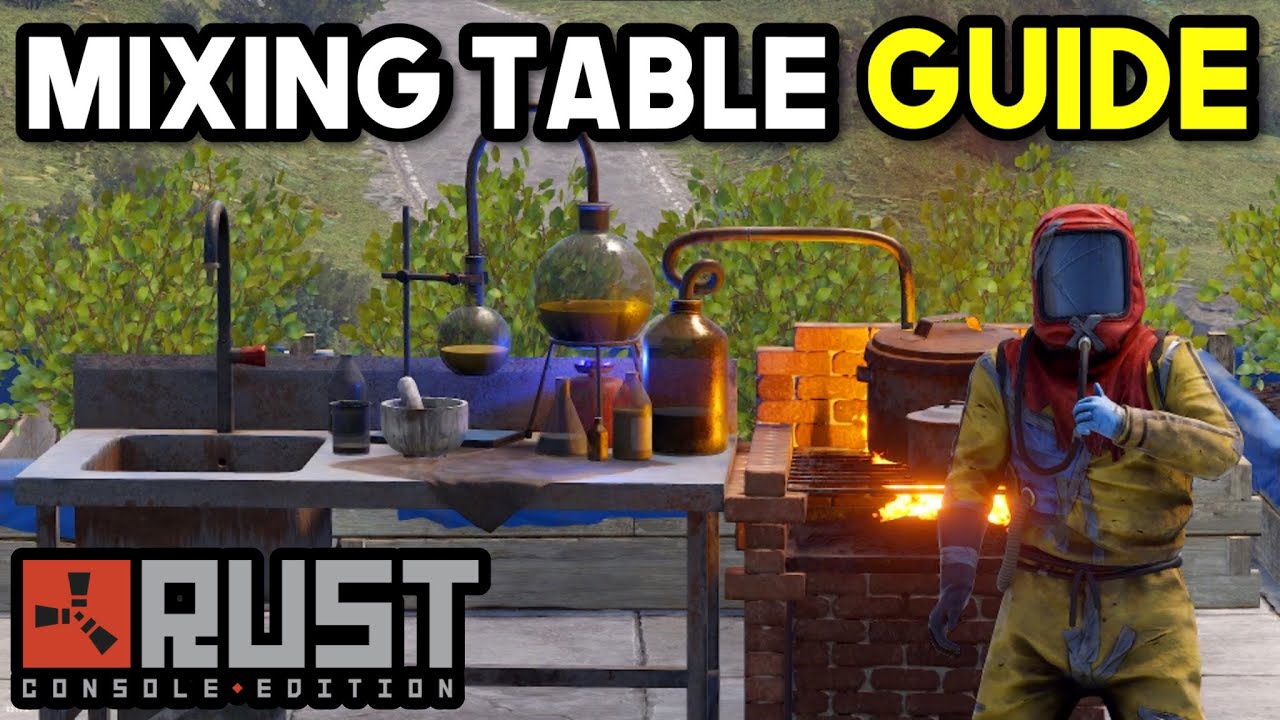 *BEST* Rust Console Edition - Mixing Table, Teas, Berries GUIDE - Cultivator Farming 2.0 UPDATE