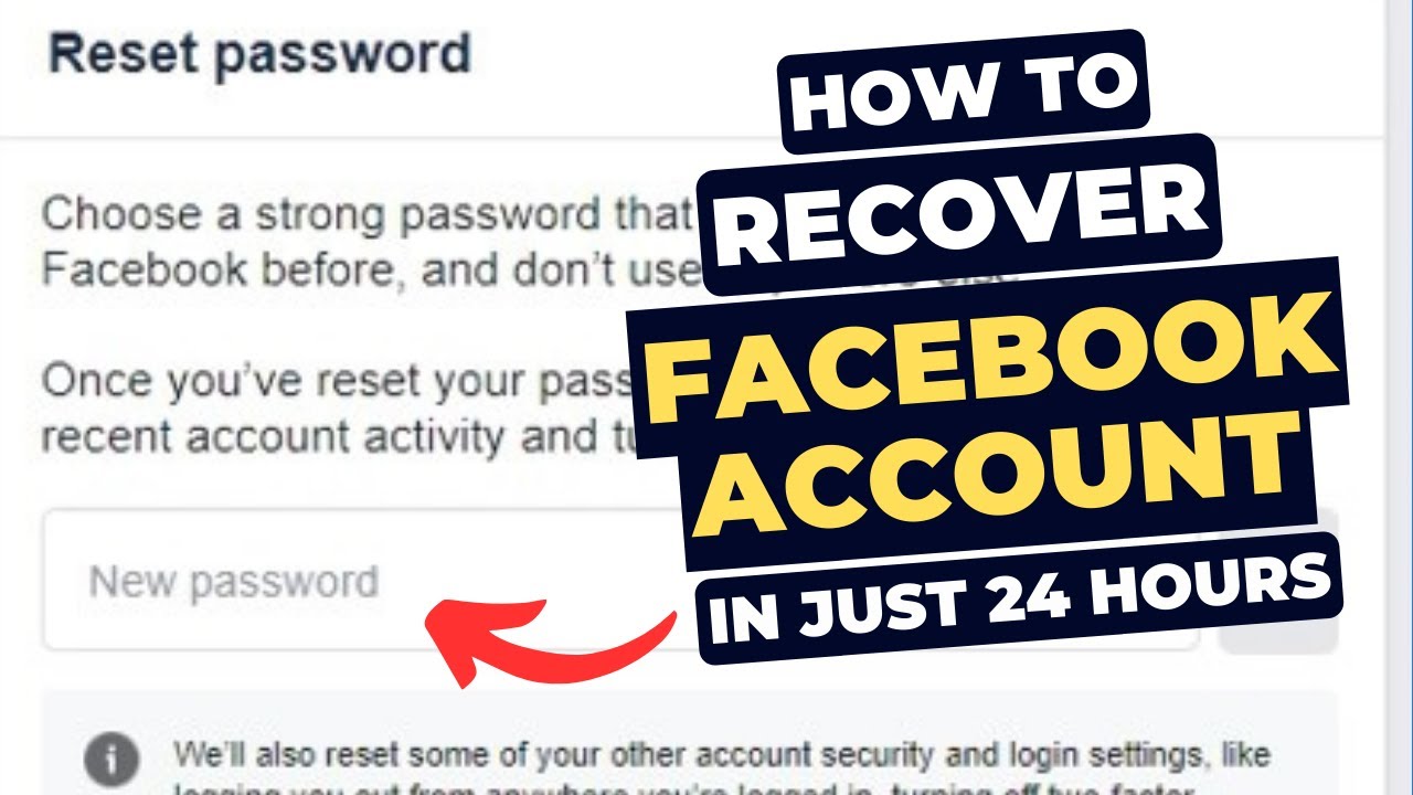 How to Recover Facebook Account | No Email or Phone Number