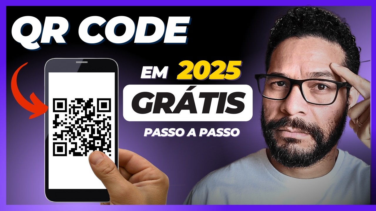 (FÁCIL) Como Criar um QR CODE Grátis | QR CODE GRATUITO  E EDITÁVEL