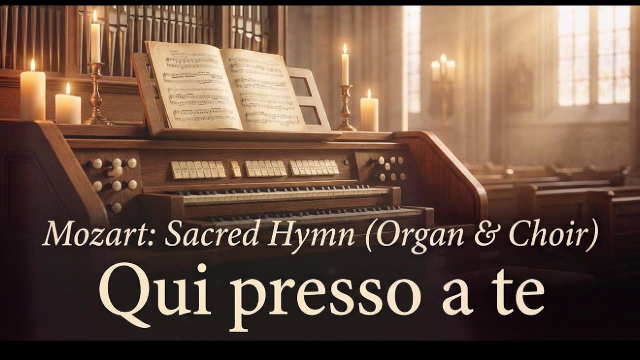 Qui presso a te, Signor 🕯️ (Italian Hymn) - 내 주를 가까이 (Mozart Ver.)