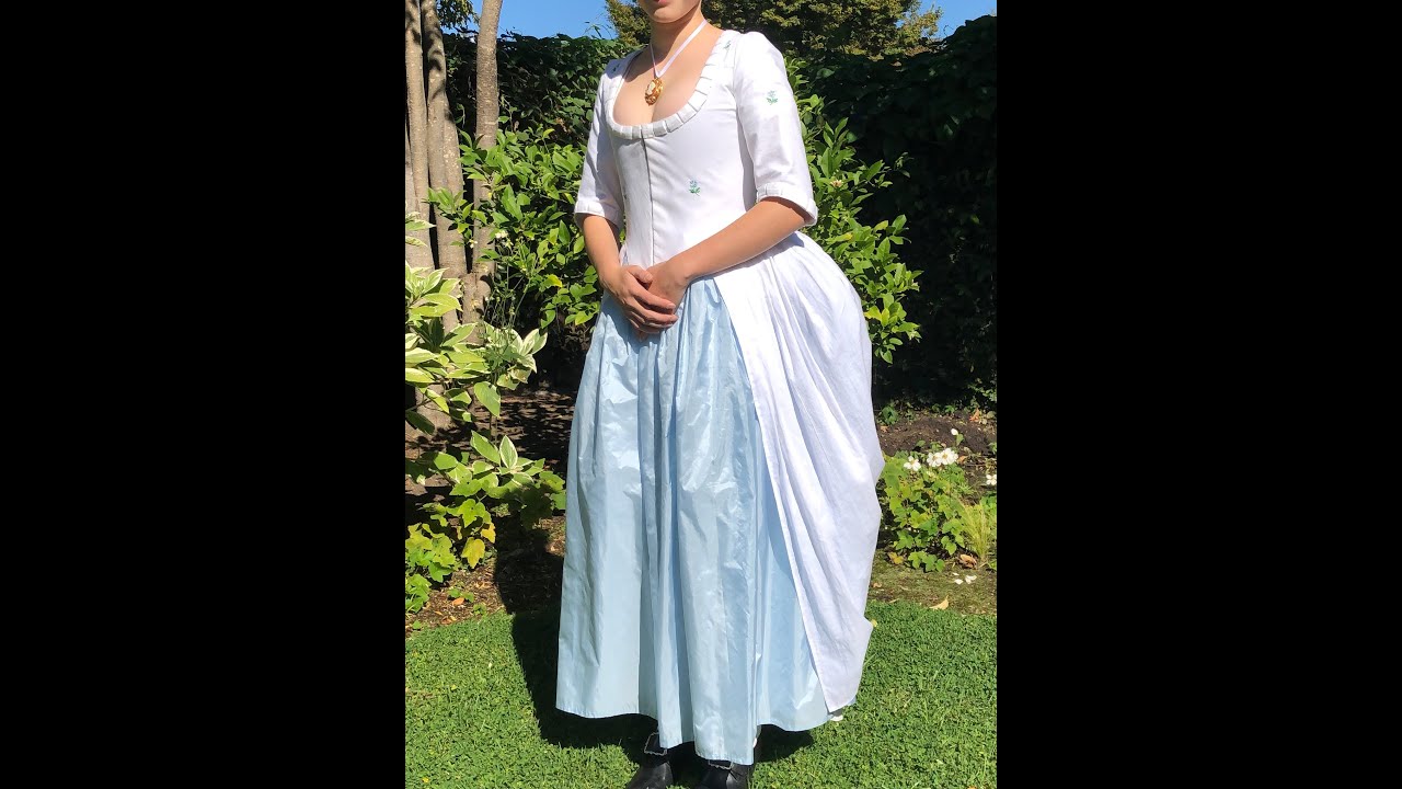 Getting Dressed in 1780: Robe &agrave; la Polonaise