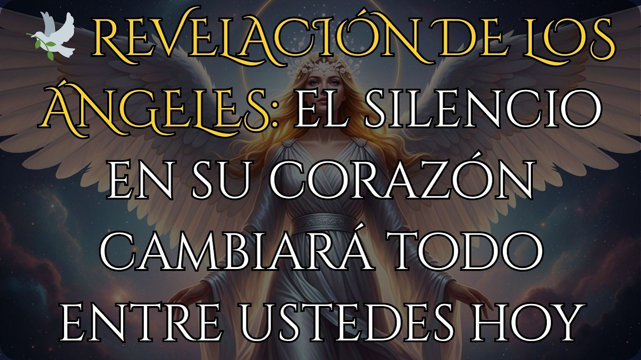 🕊️ REVELACIÓN DE LOS ÁNGELES: el silencio en su corazón cambiará todo entre ustedes hoy