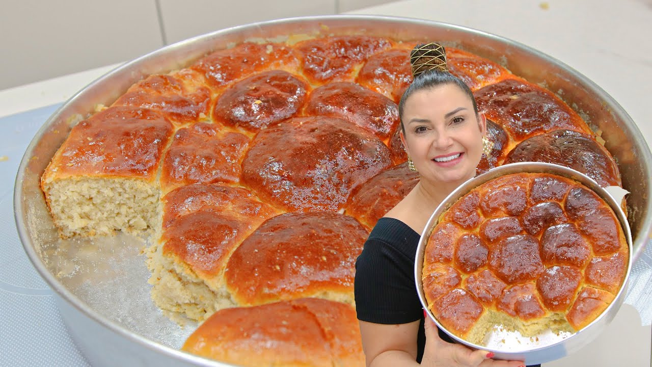 PÃO ASSADO DE COLHER - NÃO PRECISA SOVAR