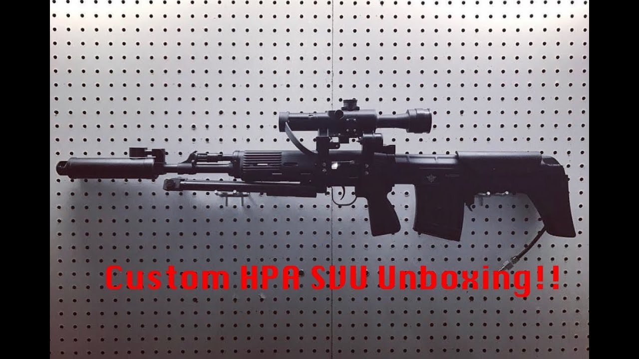 Custom HPA SVU Sniper Unboxing! Wolverine Hydra DMR/Sniper Russian Package