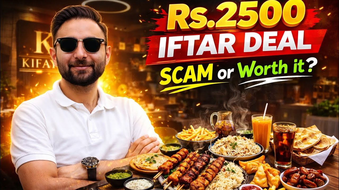Rs 2,500/- Ramadan Iftar Deal... Scam or Worth it???