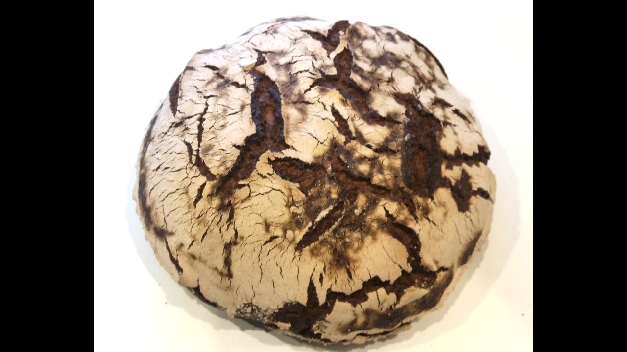 Bayrisches Krustenbrot. Schritt f&uuml;r Schritt mit Rezept.
