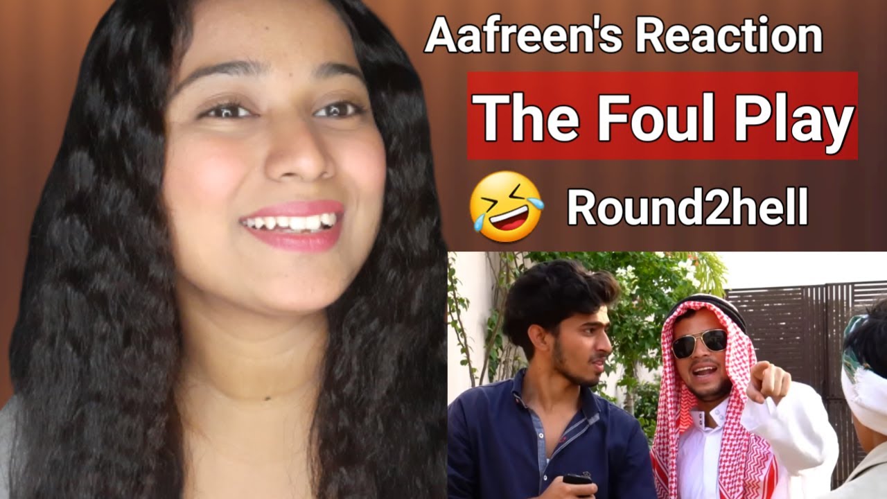Reaction On Round2hell - The Foul Play 😆🤣 || R2h || By Aafreen Shaikh