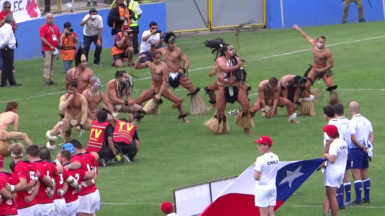 HAKA EN CHILE 2018 noviembre 17 Condores v/s All blacks Maori, CHile, HOKO Rapanui!!