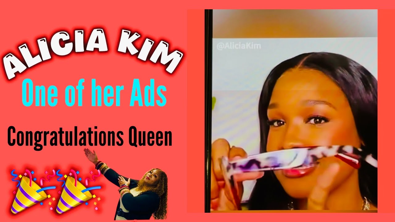 Alicia Kim | Put some respect on her name | Watch Kim’s Ad | #aliciakim #destinysdiary044 #negus 