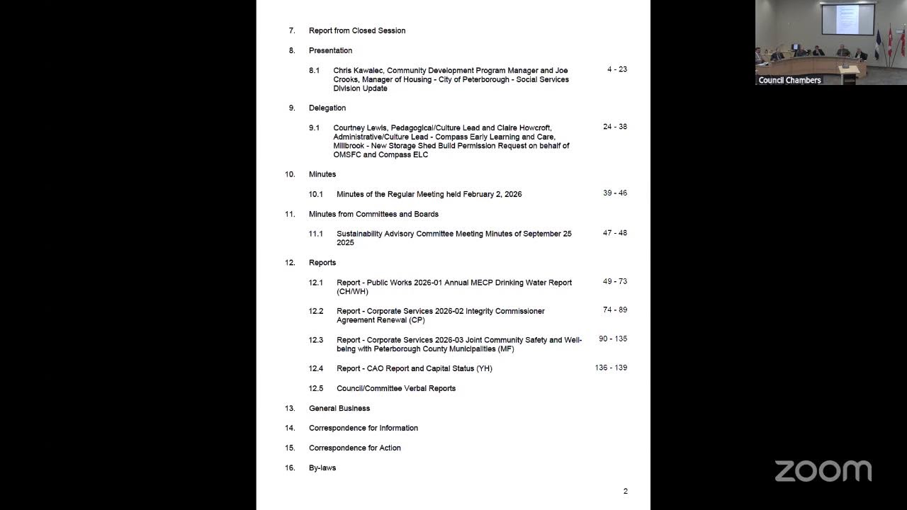Regular Council Meeting - February 17, 2026 Part 2