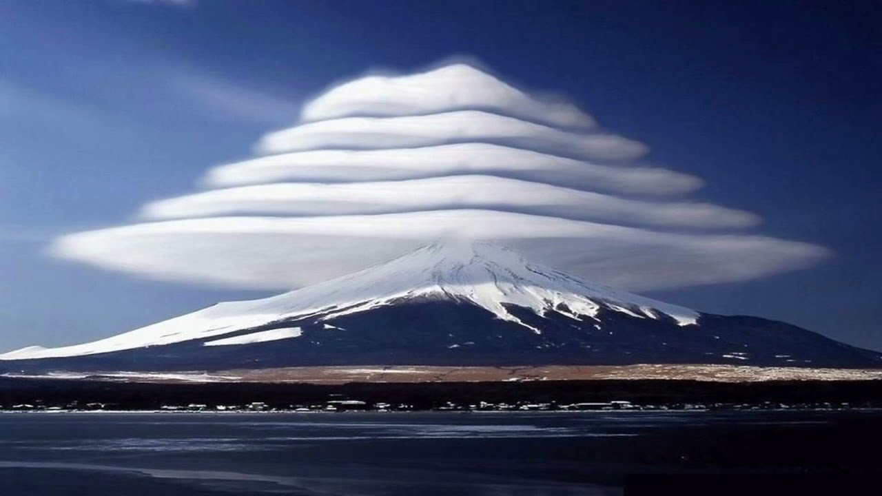 nephophobia images with unsettling music (fear of clouds)
