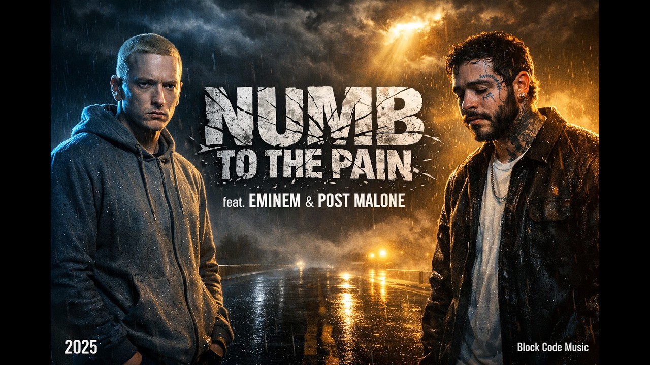 Numb To The Pain (feat. Eminem & Post Malone) | Official Visualizer 2025