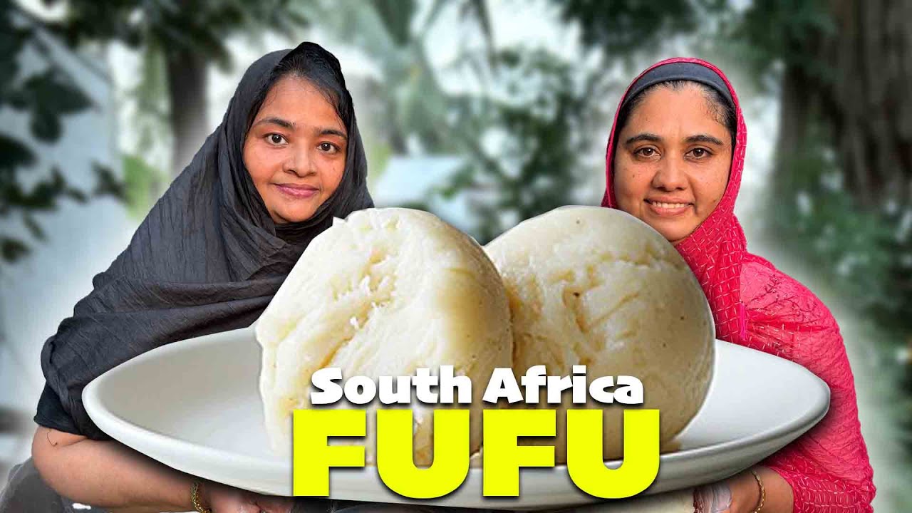 ஆப்பிரிக்க Fufu vs நம்ம ராகி உருண்டை 😍 | Fufu first time try 😱