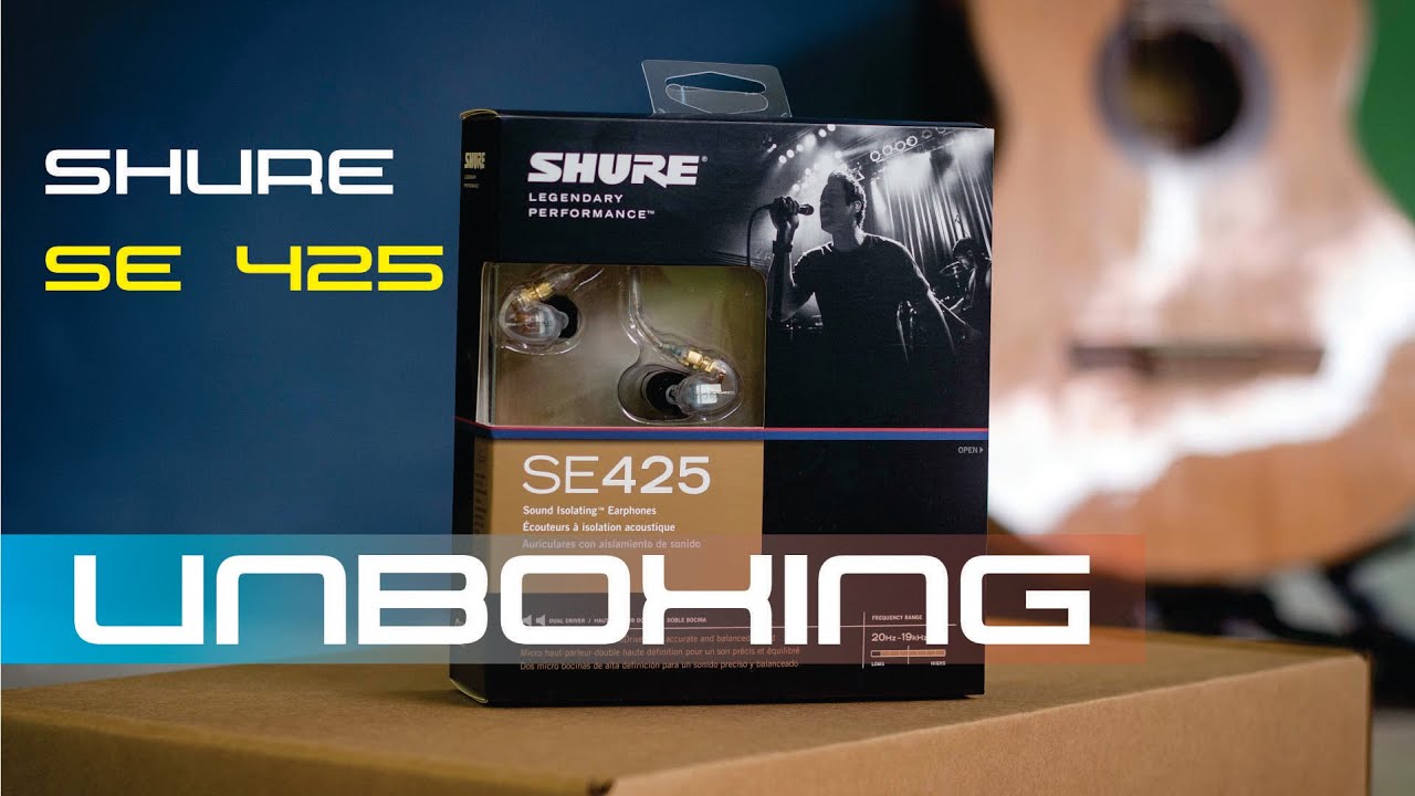 UNBOXING y REVIEW SHURE SE425 (ESPAÑOL)