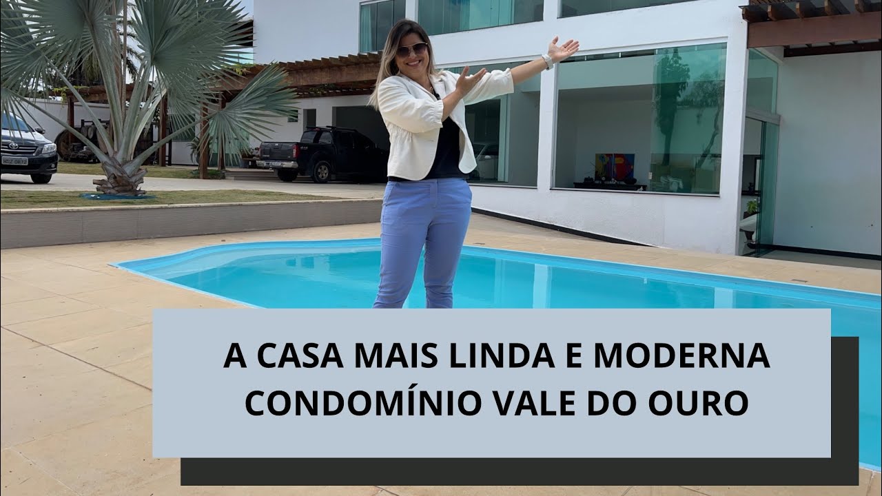 🚀🖊️ CASA DE ALTO PADRÃO EM RIBEIRÃO DAS NEVES | CONDOMÍNIO FECHADO VALE DO OURO 🔑🏠