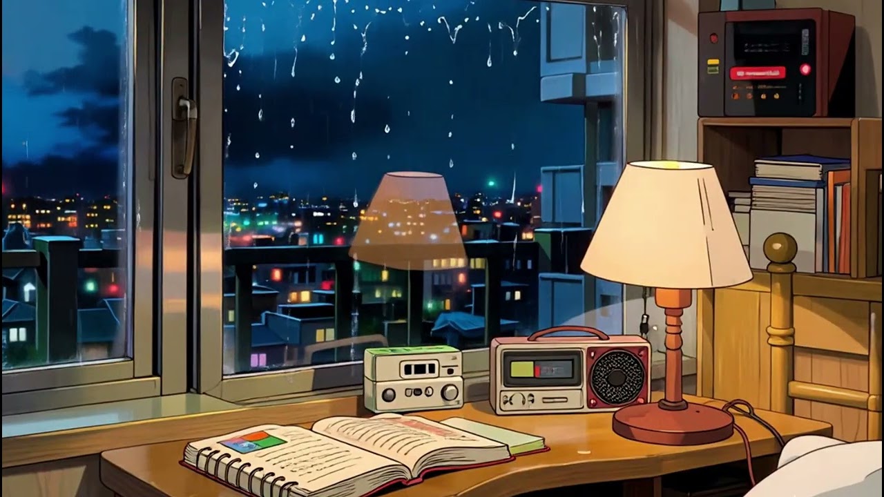 90s Nostalgia Lofi 📼 Melancholic Beats for Rainy Nights