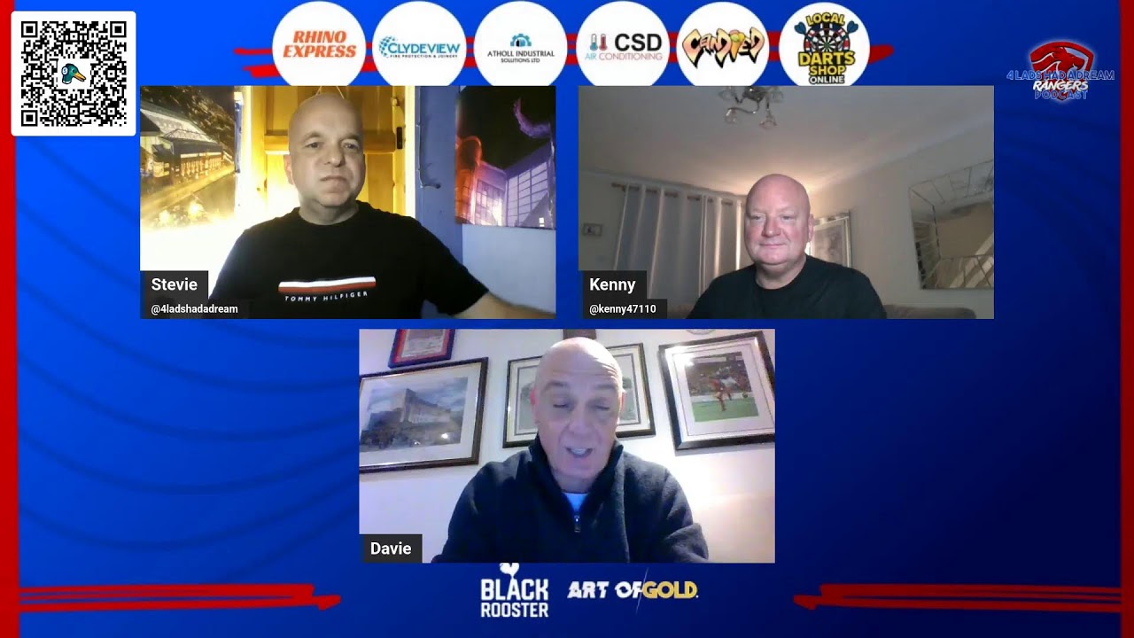 4Lads Rangers Monday night LIVE - Heartbreakers