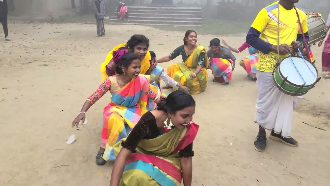 সাঁওতালী মজার নাচ #dance #santali 