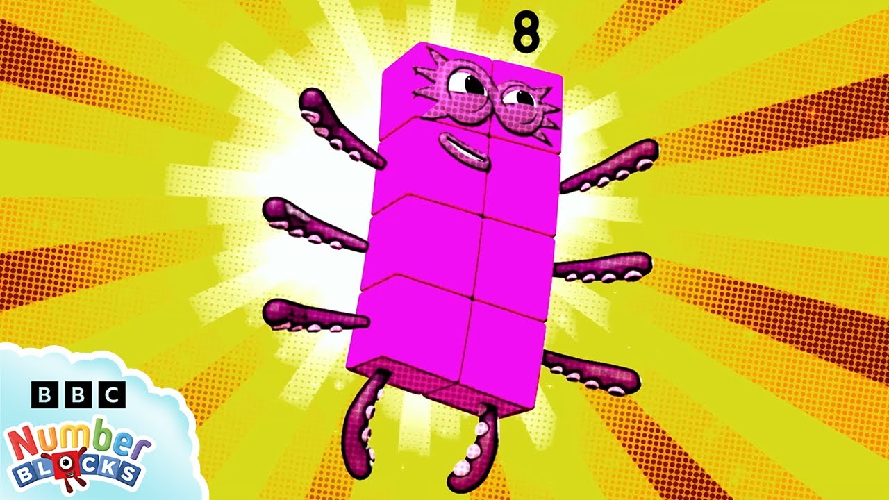 Octoblocks beste Superrettungen | Mathe für Kinder | @numberblocksdeutschOffizieller