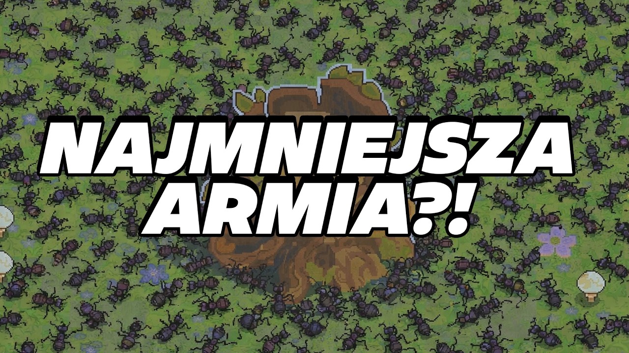 W tej grze STWORZYSZ ARMIĘ MRÓWEK! - Ant Colony: Wild Forest