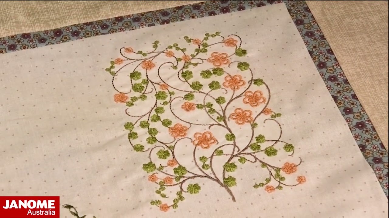 August 2023 Janome Club - Artistic Digitizer (Floral Fill)