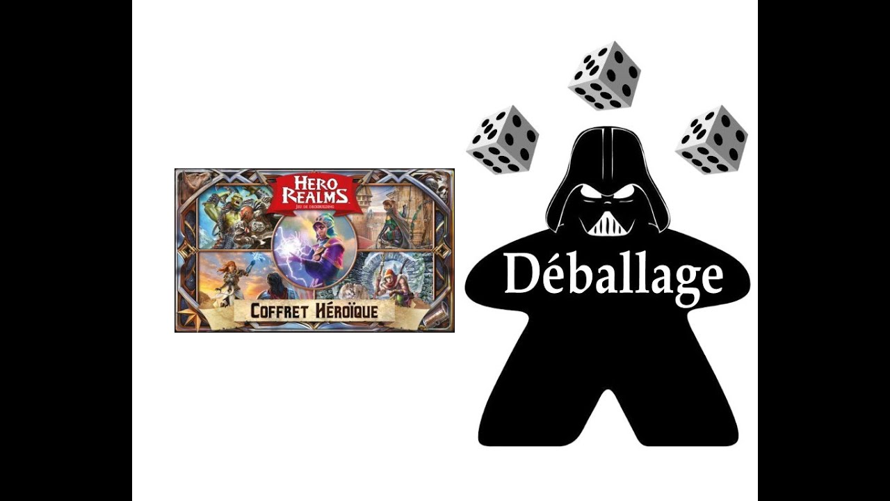 Héro Realms Coffret Héroïque Unboxing Qc
