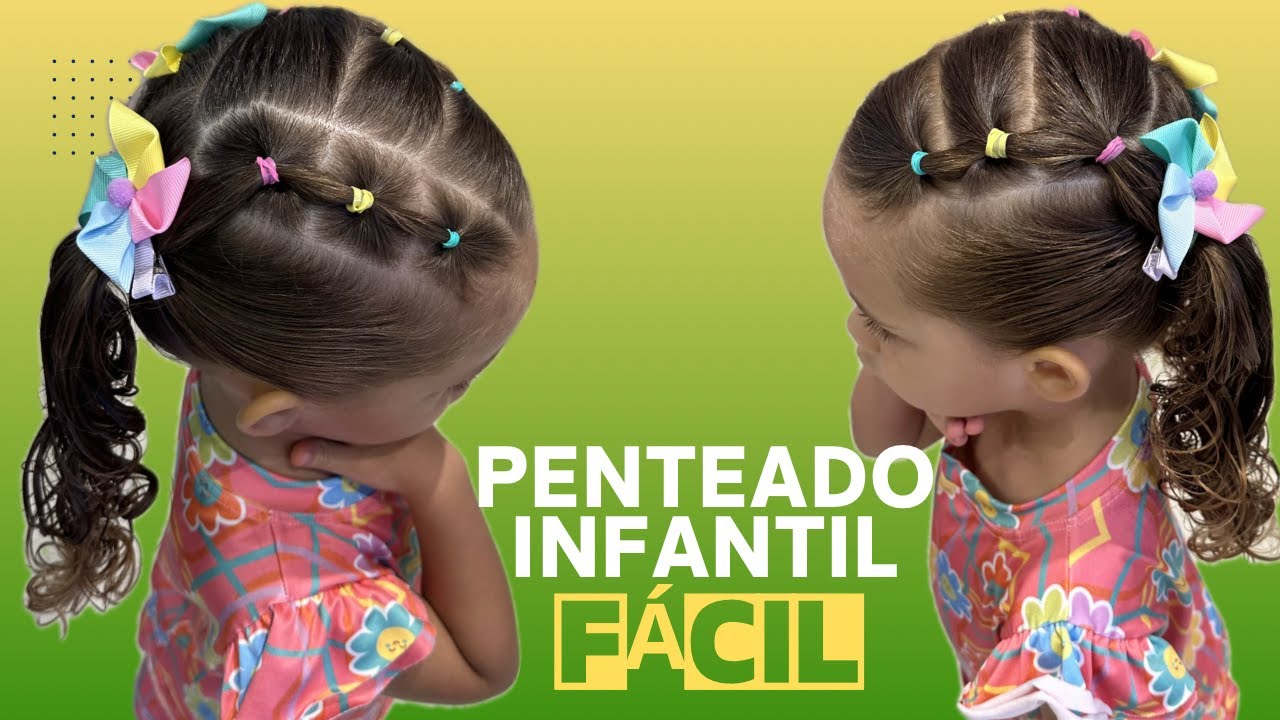 PENTEADO FÁCIL E LINDO | PEINADO FÁCIL Y HERMOSO