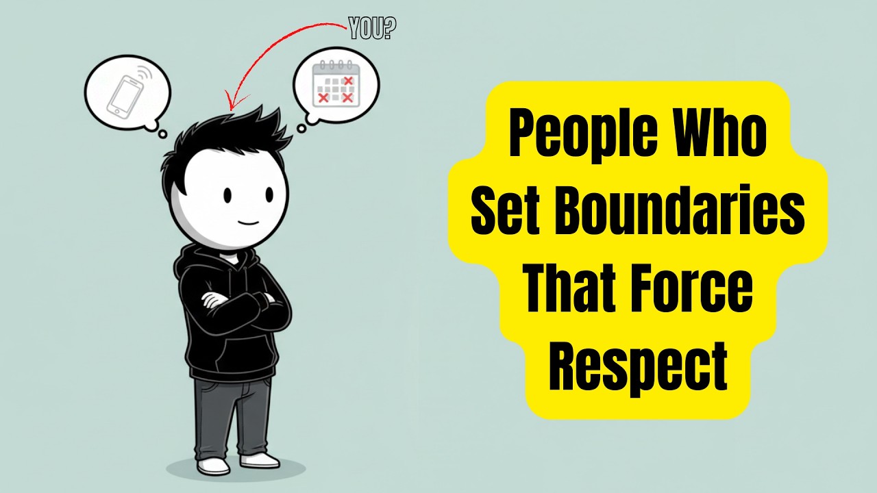 The Psychology of People Who Set Boundaries That Force Respect