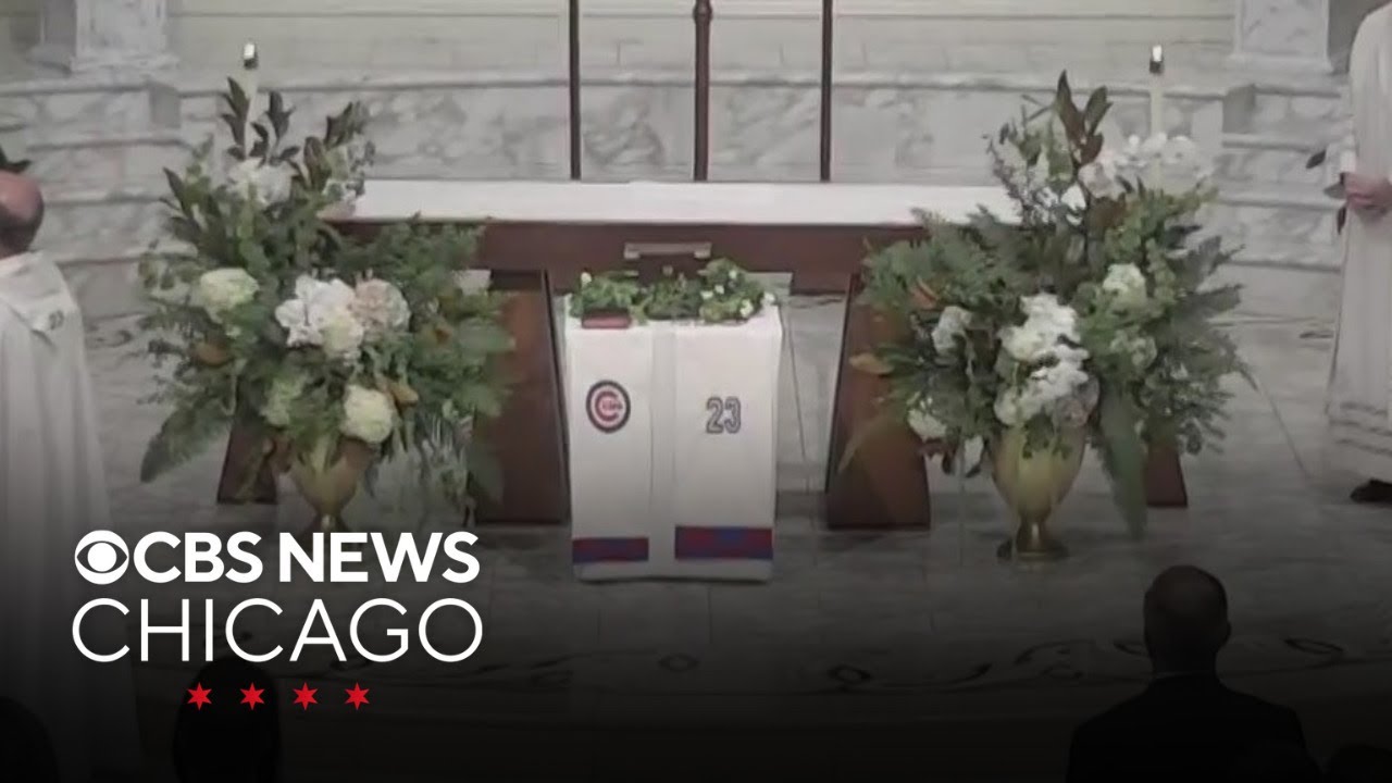 Funeral service of Chicago Cubs Hall of Famer Ryne Sandberg