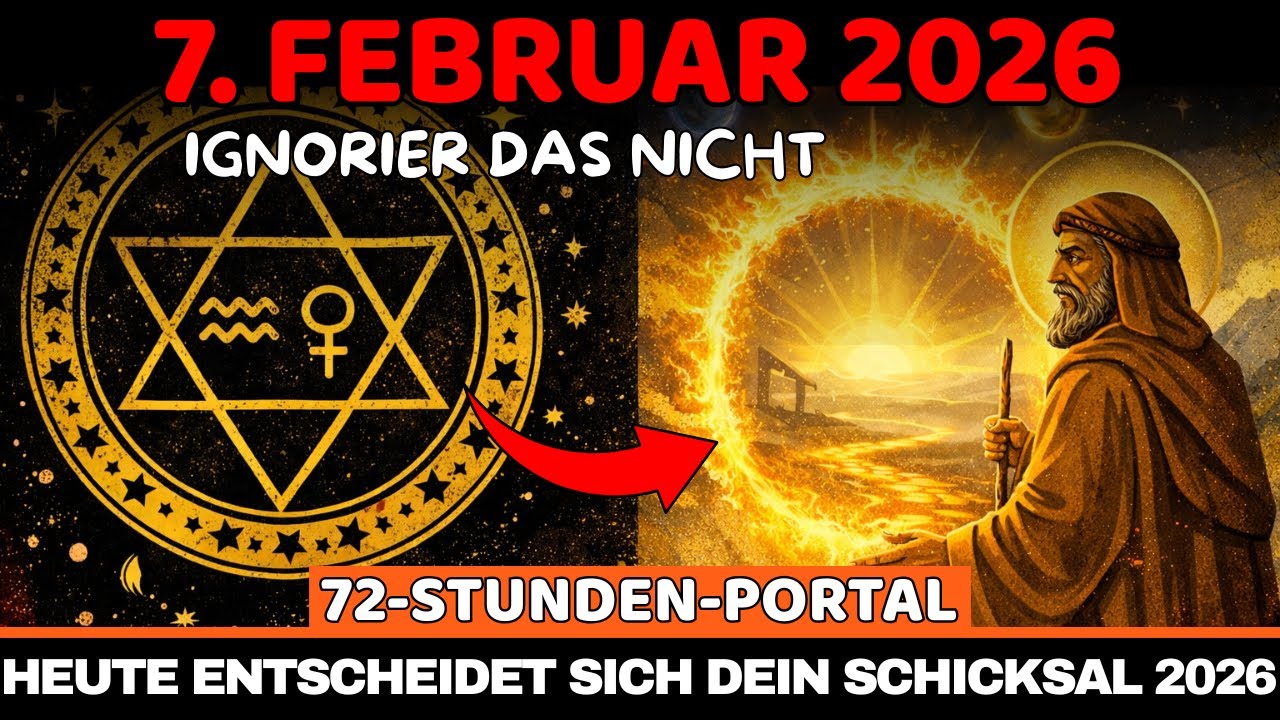 🚨7. FEBRUAR: TU DAS NICHT im 72-Std.-PORTAL