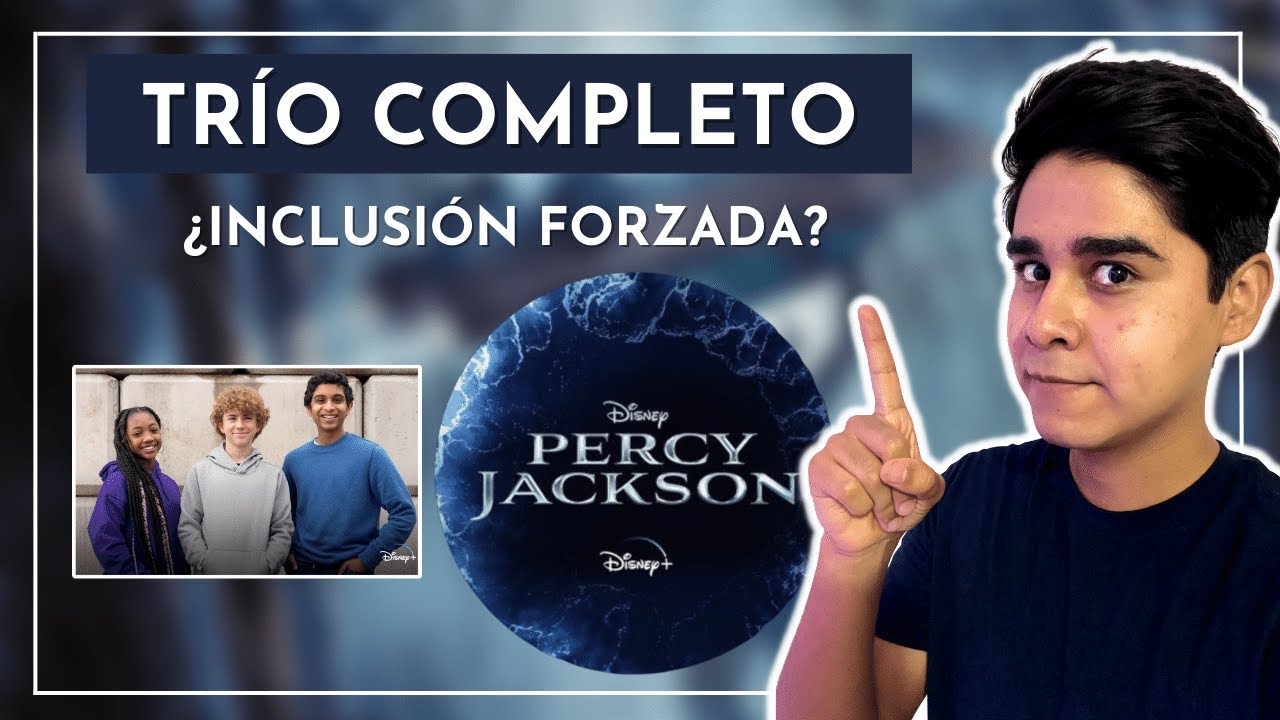 La serie de PERCY JACKSON ya tiene su trio completo | Annabeth + Grover