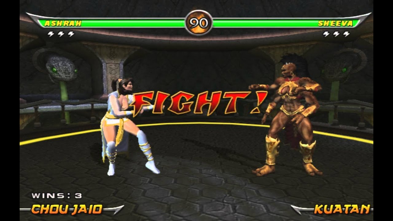 Mortal Kombat Armageddon — аркадная лестница Ashrah