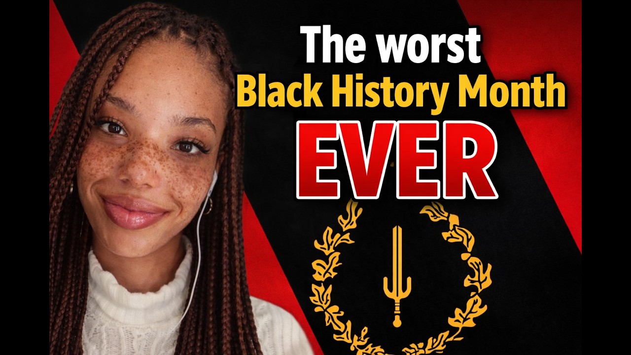 Sista says this is the worst Black History Month and she isn't lying