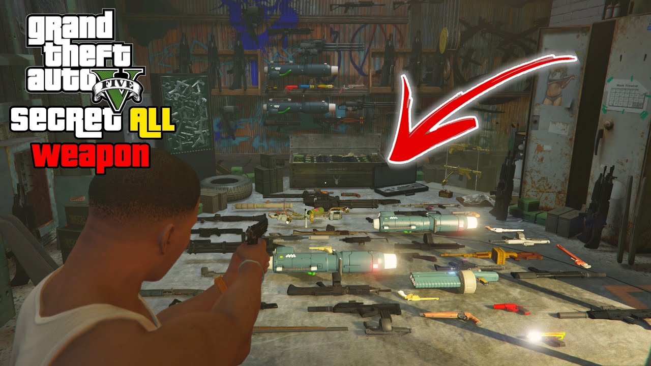 GTA 5 - How To Unlock Secret Weapons! (Unlock Free Weapons)