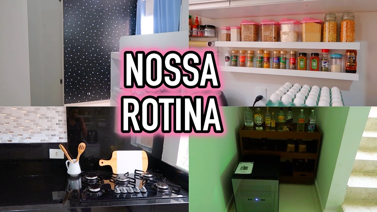 NOSSA ROTINA: ORGANIZANDO A CASA E PREPARANDO O CAFÉ DA MANHÃ
