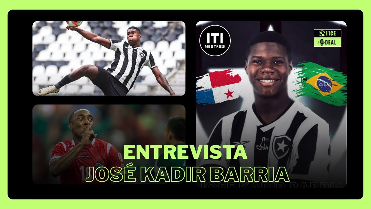 De Panamá a Brasil 🇵🇦⚽ | Entrevista Exclusiva con José Kadir Barría (Botafogo) – Colab@mestrespty